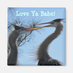 Herons in Love Magnet