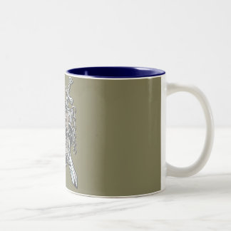 Hero's Coat Of Arms Two-Tone Coffee Mug