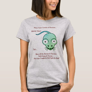 Heros Heroines Stylish Fun illusion T-Shirt