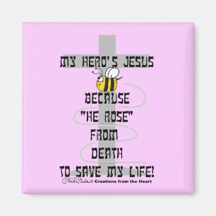 Hero's Jesus Magnet