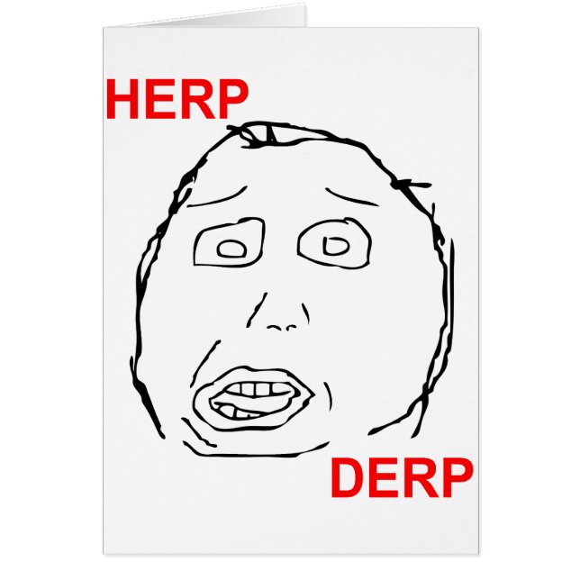 Herp Derp Herp Derping (Front)