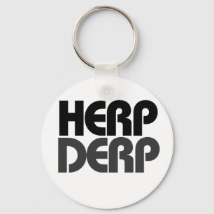 Herp Derp Key Ring