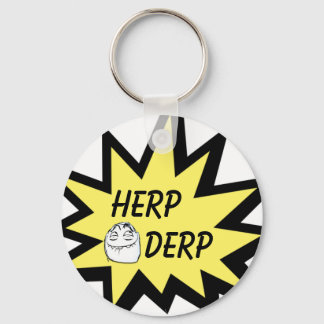 Herp Derp Keychain