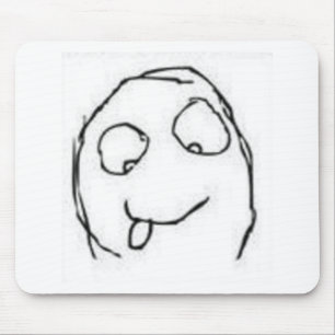 Herp Derp Rage Comic Mouse Mat