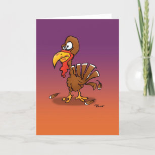 Herpe Turkey Day Thanksgiving Card