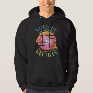 Herpetologist Apparel Herpetology Reptile for Wome Hoodie