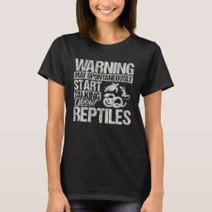 Herpetologist Apparel Herpetology Reptile for Wome T-Shirt