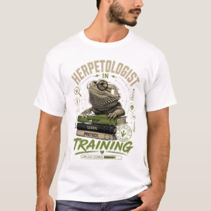 Herpetologist in Training Bearded Dragon Tee