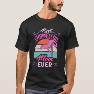 Herpetologist Lizard Reptile Retro Best Chameleon  T-Shirt
