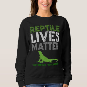 Herpetology Animal Reptile Zoologist Herpetologis Sweatshirt