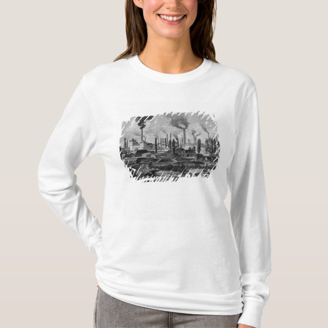 Herr Krupp's Factory in Essen, Germany T-Shirt (Front)
