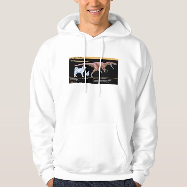 Herrerasaurus - Biology Dinosaur Timeline Hoodie (Front)