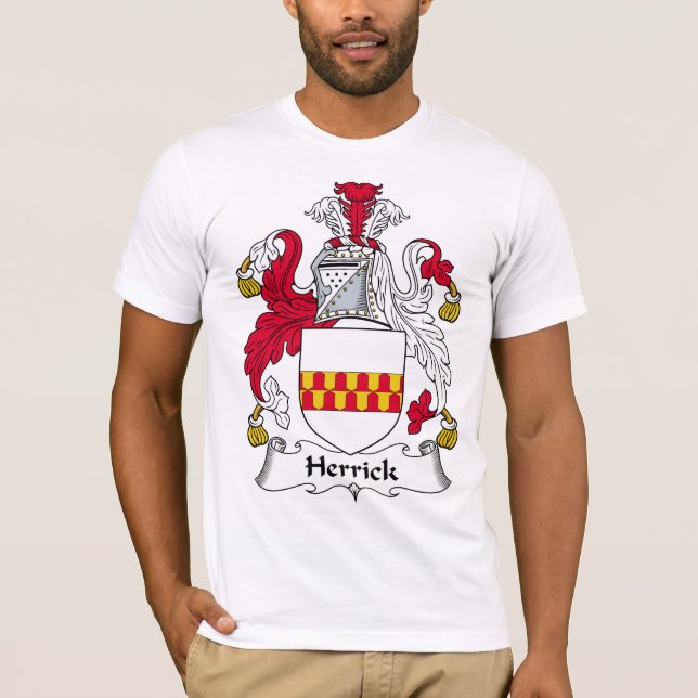 Herrick Family Crest T-Shirt (Front)