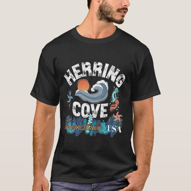 Herring Cove, Provincetown, Massachusetts T-Shirt (Front)