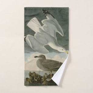 Herring Gull from John Audubon's Birds of America Bath Towel Set