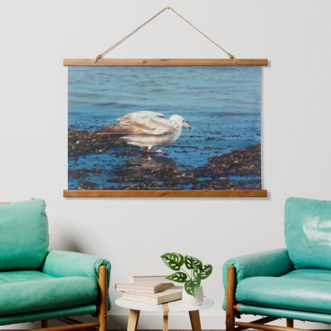 Herring Gull P1046 Hanging Tapestry (Living Room)