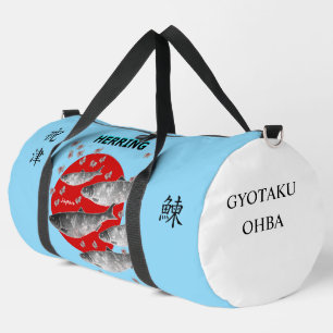 Herring Herring Celebration Otaru We thank and pra Duffle Bag