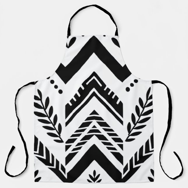 Herringbone Harmony Apron (Front)