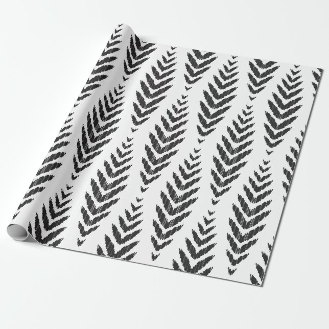 Herringbone seamless pattern for home decor ideas. wrapping paper (Unrolled)