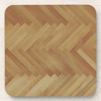 herringbone wood coasters