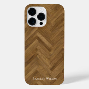 Herringbone Wood iPhone Case