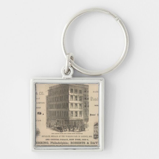 Herring's Patent Champion Safes Key Ring (Front)