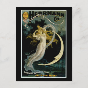 Herrmann ~ Maid of the Moon Postcard