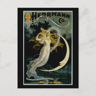 Herrmann ~ Maid of the Moon Postcard