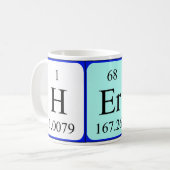 Hers periodic table name mug (Front Left)