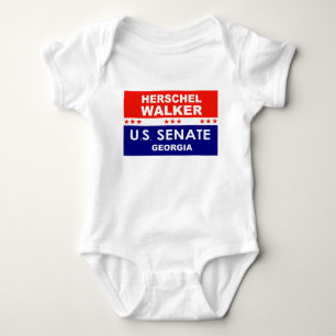 Herschel Walker US Senate Georgia 2022 Baby Bodysuit