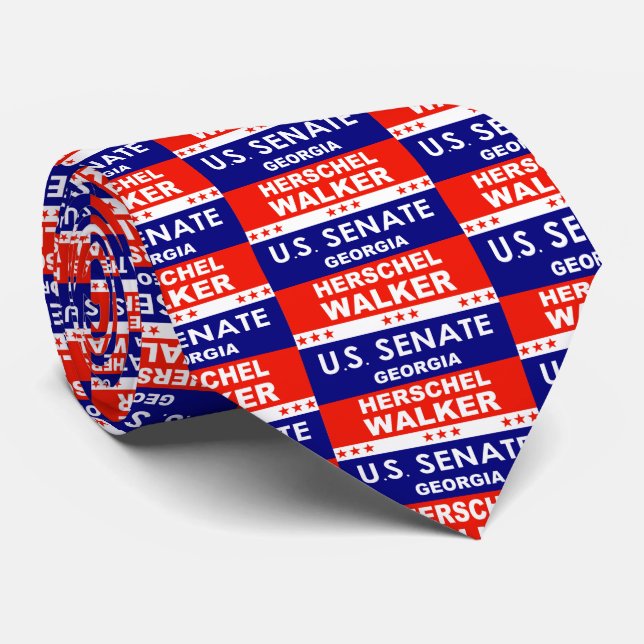 Herschel Walker US Senate Georgia 2022 Tie (Rolled)