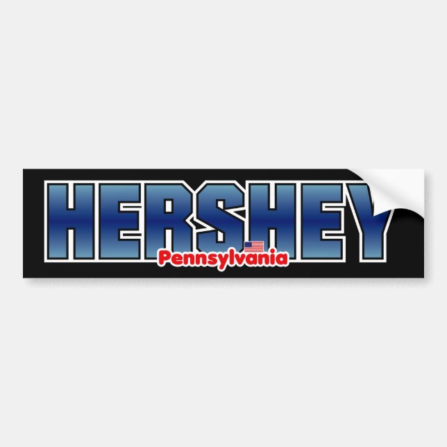Hershey Bumper Sticker (Front)