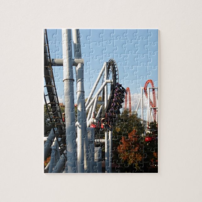 Hersheypark Roller Coasters Jigsaw Puzzle (Vertical)