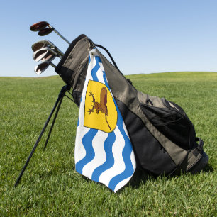 Hertfordshire county flag golf towel
