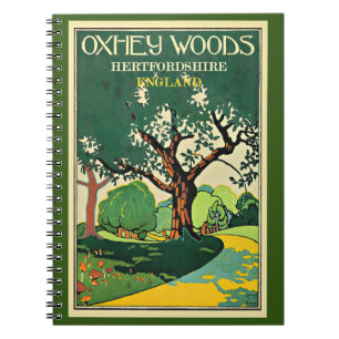 Hertfordshire, Oxley Woods, England Notebook
