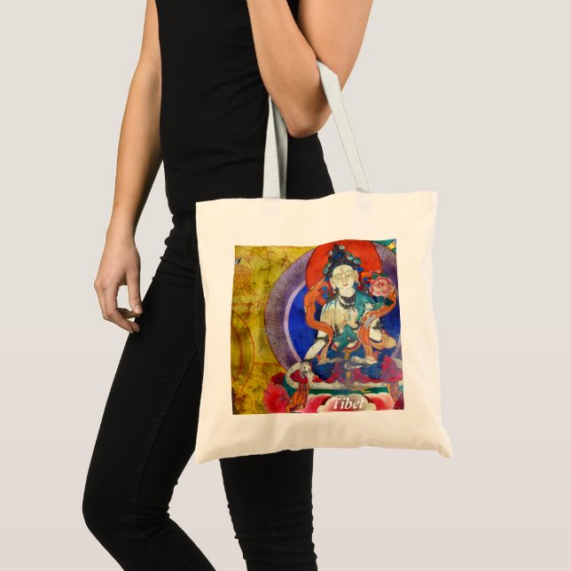 Heruka Buddha bag, Tibetan Buddhism / Tibet Tote Bag (Front (Product))