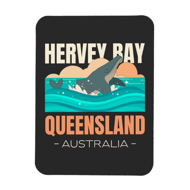 Hervey Bay queensland australia Magnet (Vertical)