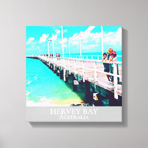 Hervey Bay Queensland Australia travel print