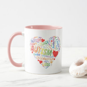 Herz - Autismus Mug