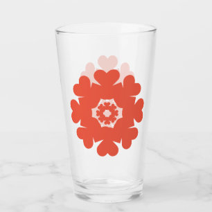 Herz ♥ Heart ♥ Herzen ♥ Hearts retro 70ies 70er Glass