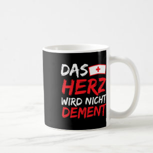 Herz Wird Nicht Dement Alzheimerheimer Saying Alte Coffee Mug