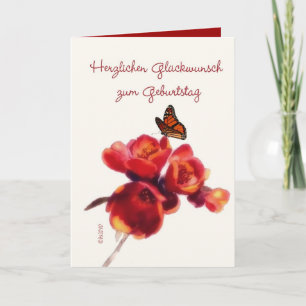 herzlichen Glückwunsch zum Geburtstag Card