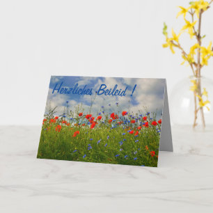 Herzliches Beileid ! Card