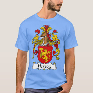 Herzog Coat of Arms Family Crest  T-Shirt