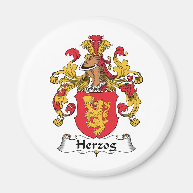 Herzog Family Crest Magnet (Front)