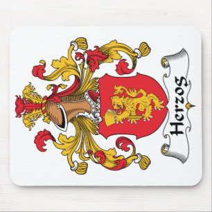 Herzog Family Crest Mouse Mat