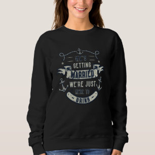 He's Getting Married Groom Tee Bachelor Party Drin
