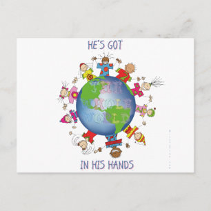 He's Got the Whole World in His Hands Postcard