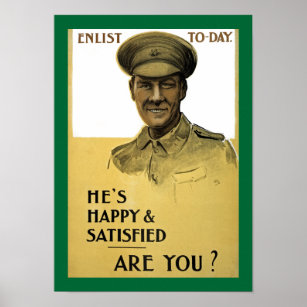He's Happy and Satisfied, Are You? Poster
