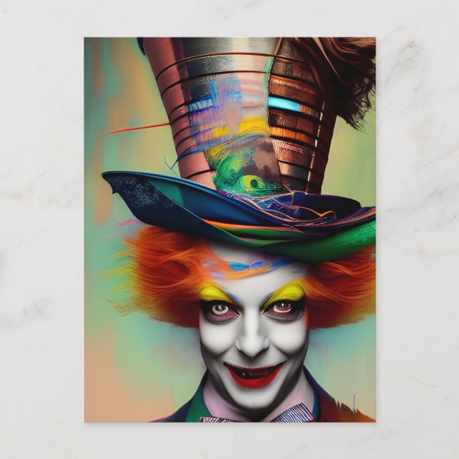 He's Mad Postcard (Front)